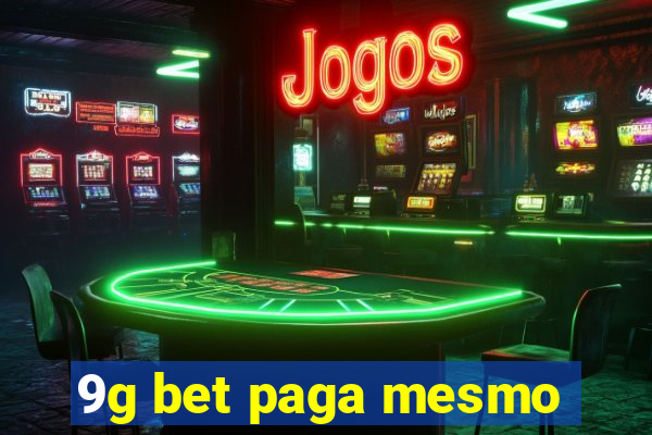 9g bet paga mesmo